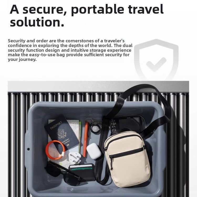 V3 Travel Crossbody Bag with Anti-Theft Design