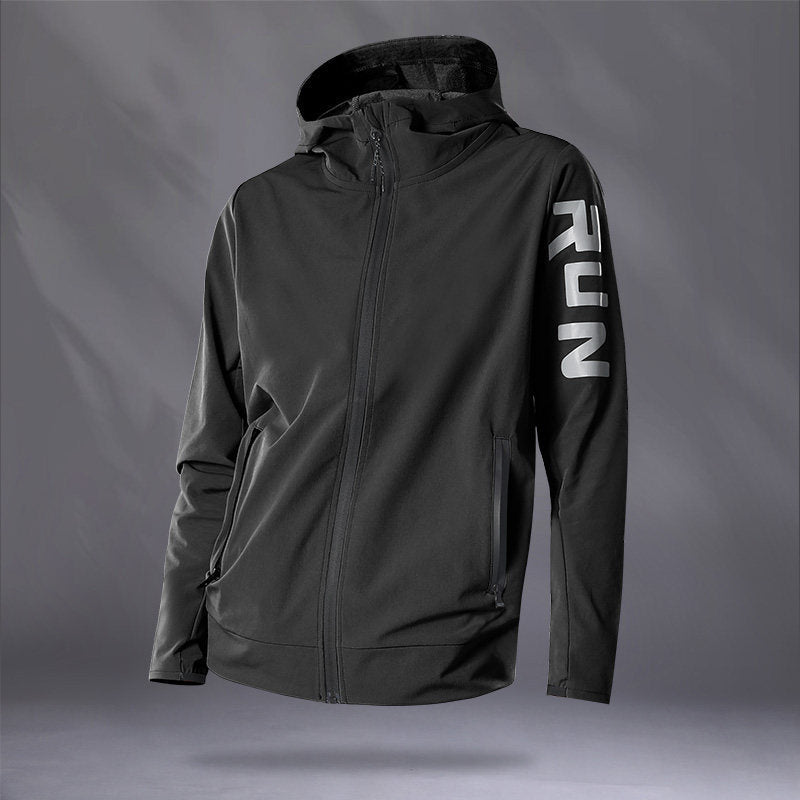 RUN Mens Quick-Dry Windproof Training Suit