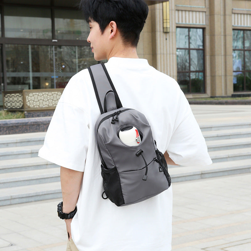 Mens Multi-function Crossbody Chest Bag