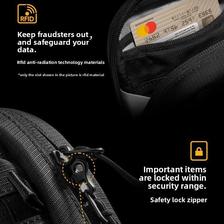 V3 Travel Crossbody Bag with Anti-Theft Design
