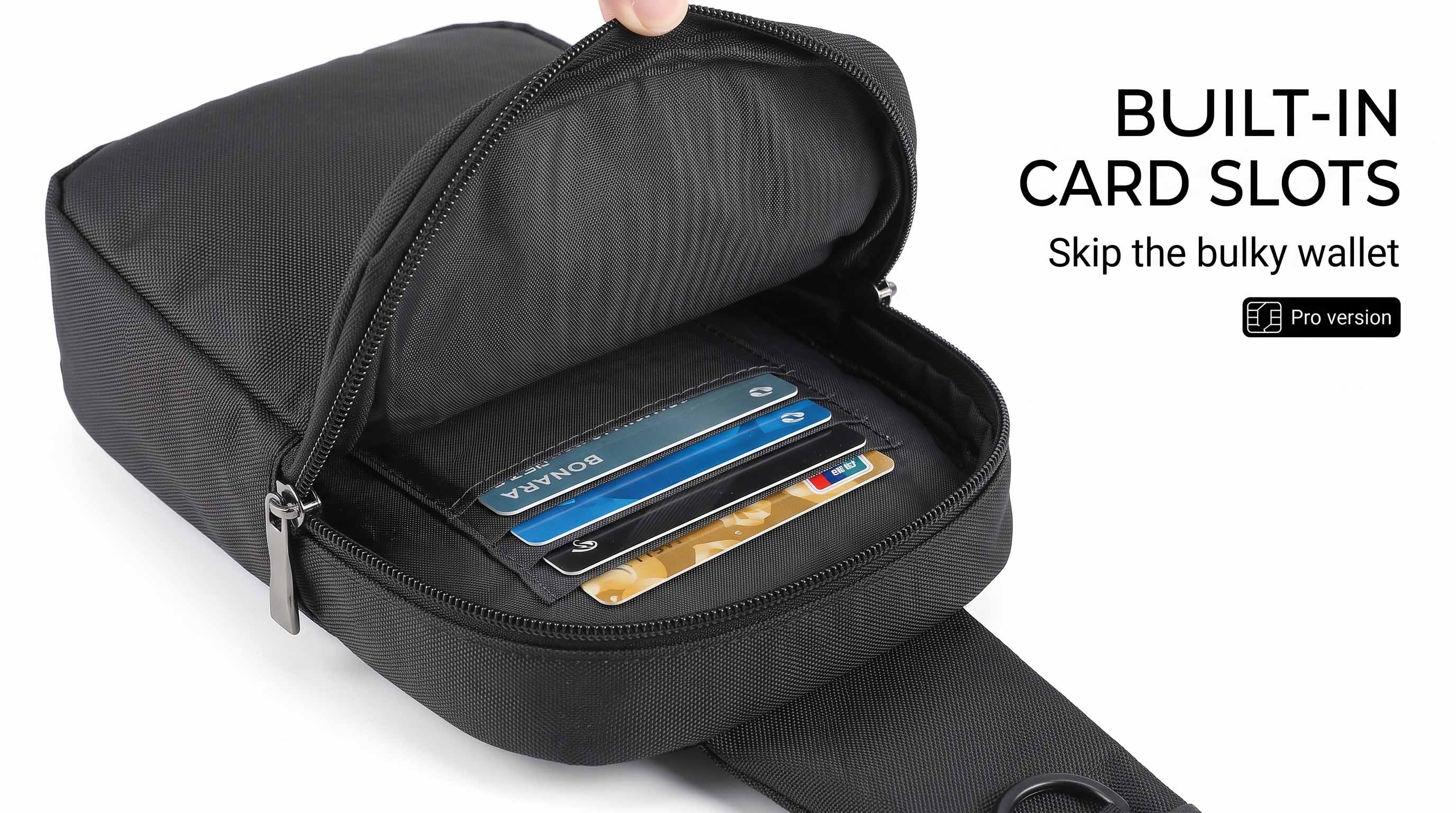Dedicated card slots
